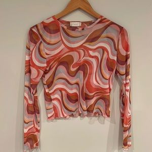 Groovy Mesh Long Sleeve